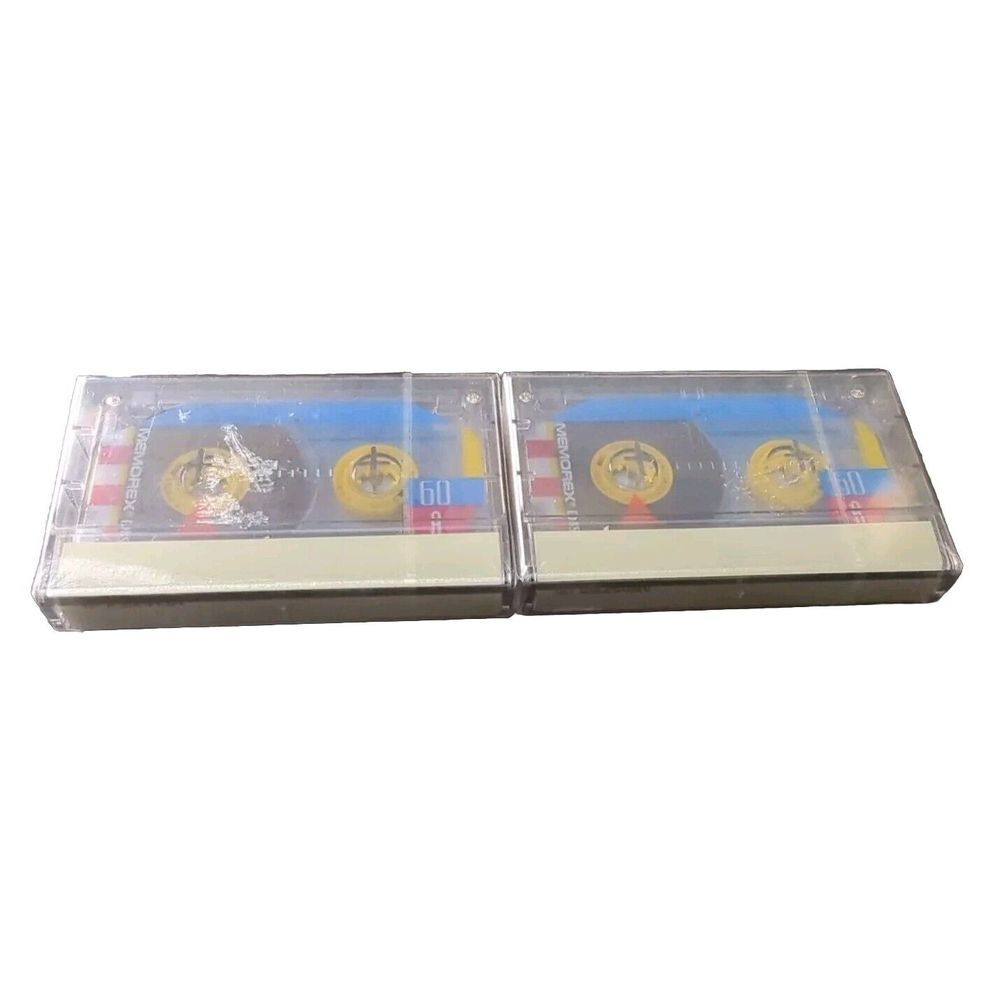 Memorex DBS‎ 60 Normal Bias EQ120 Blank Cassette Tape New Sealed